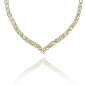 שרשרת טניס וי